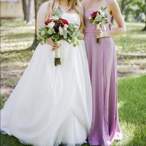 David’s Bridal Bridesmaid dress